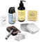 Störtebekker® Premium Shower & Shave Essential Set - Rasierset & Duschset für Herren - mit Rasierhobel (Schwarz/Café), Rasiergel, After Shave Balm, Alaunstein, festem Shampoo & Alu Seifendose