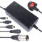 54.6V 2A Charger for Electric Bike, Electric Scooter Charger, Fast Charging Power Adapter for Scooter, Balance Bike, 46V Lithium Battery Charger with Led Indicator, 4 Types of Plugs