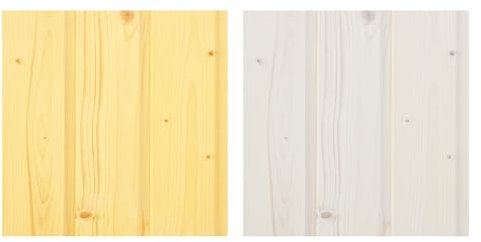 TIMBELA Il kit di impregnanti per l’applicazione su casette in legno interno e esterno - 5 litri di colore BIANCO+ 5 litri di impregnante di colore CHIARA QUERCIA + IL REGALO il kit di pennelli