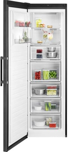 AEG 7000 Series Freestanding Freezer OAG7M281EB, NoFrost Multiflow, 278 Litres, 186cm, Optimal Humidity, Stable Temperature, Electronic Control, Flexible Storage, 1860x595x650mm, Class E
