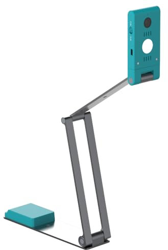 IRIScan Visualizer 7 Webcam Document Camera: 4K UltraHD | 13MP | 4 en1 | visualiseur | Scanner A3 | Scanner Portable | vidéo conférence | AI Micro Annulation Bruit | Auto Focus | LED | USB | WinMac