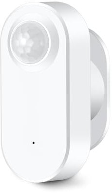 Haozee Capteur de mouvement intelligent Zigbee PIR avec valeur d'éclairage, haute sensibilité, détection en temps réel, hub Zigbee requis, prend en charge l'assistant domestique, Zigbee2MQTT