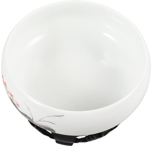 HANABASS Lotus Schale Pflanzgefäß Hydrokultur Pflanztopf Keramik Pflanztopf Seerose Schale inkl