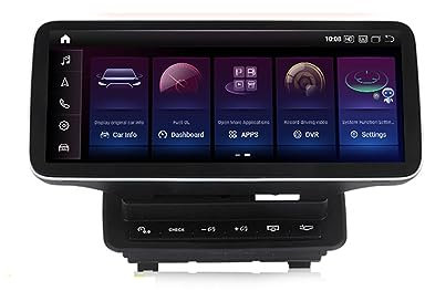 Reproductor Multimedia estéreo para Coche con Android 11, navegación GPS, 2 DIN, Radio, Bluetooth, Enlace de Espejo para teléfono móvil de Coche para Audi Q7 4L 2005-2015 (tamaño: 10,25 4G+64G)