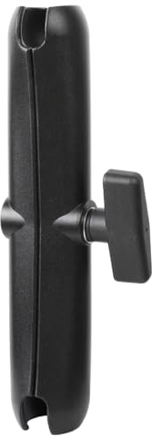 xik Heavy Duty 1.5 Ball Double Socket Arm - 9.1 Aluminum Alloy Extension for Marine Electronics, RAM Mount C-Size Compatible, Fish Finder/GPS Mount Bracket (23cm)