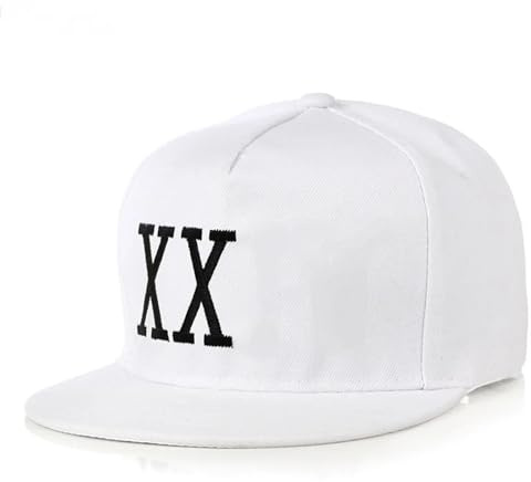 XXIV Weiße Baumwolle Hip Hop Snapback Baseball Cap Unisex Bruno Mars 24K Magic Style Dad Hat
