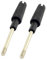 cablecc 30 Stück Rändelschrauben #4-40 UNC 47 mm Länge Edelstahl Overmold für Computerkabel