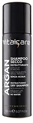 VitalCare 5628 Shampoo Trocken | Mit Arganöl, belebt und stärkt das Haar, ohne dass Wasser benötigt wird