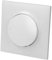 Legrand 600701 Interrupteur ou va-et-vient dooxie one 10AX, 250V~ livré avec plaque carrée blanche et griffes