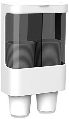 Becherspender mit Wandmontage, für Plastikbecher, Papierbecher und Papierkegel (S-2)