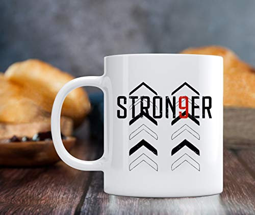 Tazza Campioni d'Italia 320ml Mug Stronger Scudetto 9 Fino alla fine Calcio Stron9er Mod 2