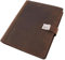 Alassio 31515 - Dokumentenmappe DIN A4 mit Schloss, Organizer DIN A4 mit 6 Fächern, Meetingmappe aus Hunter Leder, Mappe mit Ringmechanik, Präsentationsmappe ca. 36 x 28 x 4,5 cm, grau