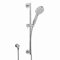 ENKI, ES031, Shower Slider Riser Rail Kit, Includes Adjustable Slider, 3 Setting Shower Head, Hose and Wall Elbow Outlet, Durable Chrome Finish