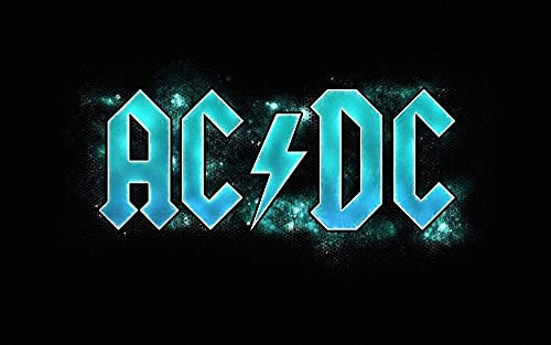 TOSSPER Puzzles für Erwachsene 1000 Teile ACDC Rockband Puzzles für Kinder Lernspielzeug Intellektuelles Spiel Geschenk Teens DIY Home Entertainment Spielzeug 38x26cm