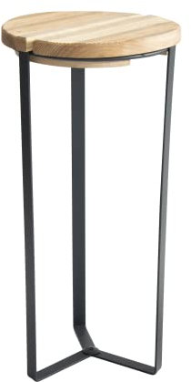 Louis Moulin Sellette Industrielle Tablett aus Holz, 50 x 29 cm