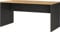 Germania Schreibtisch 4225-549, mit Seitenwangen, in Graphit/Eiche, 158 x 75 x 79 cm (BxHxT)