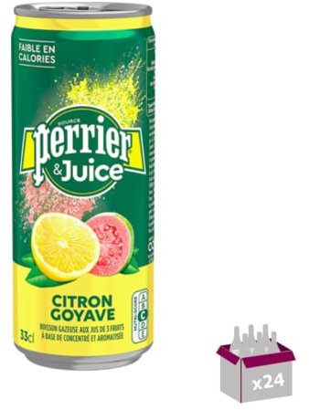 Perrier eau Citron goyave 24 x 33cl
