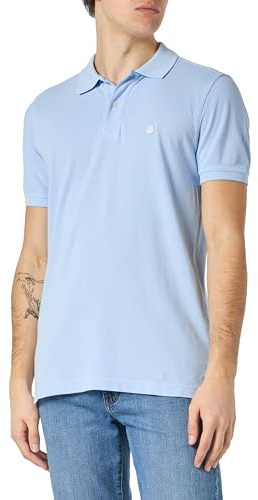 United Colors of Benetton Herren Poloshirt M/M 3089J3179 Polohemd, Hellblau 2k3, Medium