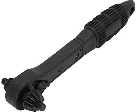 2 In 1 Function Double Head, Power Drill Key Drill Chuck Ratchet Spanner Dual Use Chuck Drill Chuck Key Wrench Tool Accessories