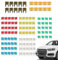 120 Stück Shenrongtong Kfz-Sicherungen Set, Sicherungskasten, Kfz-Sicherung Mit Farbcodierten Markierungen, Sicherung Mit Niedrigem Profil (5 A/7,5 A/10 A/15 A/20 A) Für LKW, Automatisches Boot