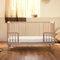 Kadolis - Cuna Turia 70x140 cm - Cuna Convertible con minicarriles - 3 Posiciones - De 0 a 6 años - Haya Maciza y Cera Natural
