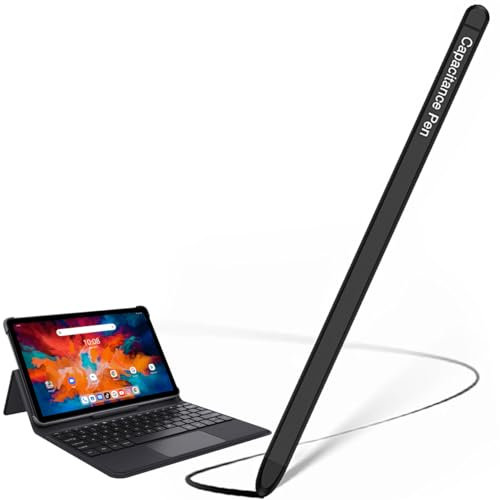 Fold6/Fold5 Stylus Pen, Samsung s Pen PRO Replacement, Penna per Tablet per Samsung Galaxy Z Fold6/Fold5Z Fold 4, Input Pens per Galaxy Tab A9+ Compatibile con Pads/Lenovo/Android/iOS-Nero