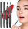 Reise-Lippenpinsel, 4 Stück Einziehbarer Lippenkonturenstift-Pinsel Professioneller Lippenstiftpinsel Einziehbarer Lippenbalsam-Applikator Mit Kappe Lippen-Make-up-Applikator-Tools Für Frauen Lipgloss
