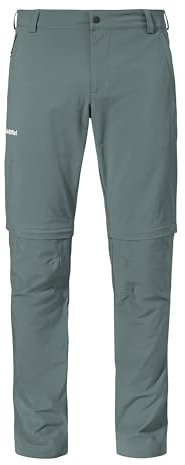 Schöffel Herren Pants Folkstone Zipp - Off Hose, Steel Grey, 54 EU