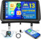 Hikity 2+64G Android 15 Autoradio per Renault Clio 3th 2006-2012 Radio Carplay Android Auto, 9 Pollici IPS Touch Screen Radio con Telecamera Bluetooth Navi WiFi DSP EQ Mirror Link