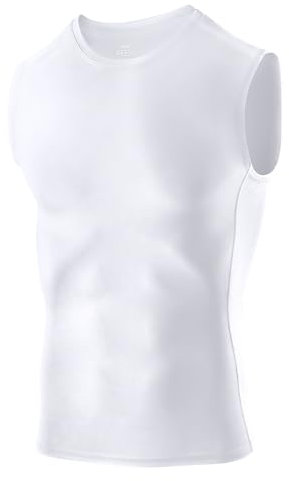 Niksa 1/2er Pack Kompressionsshirt Tank Top Herren, Ärmelloses Tanktop Herren Sport, Dry fitLaufenSportliches Training Funktionsunterwäsche