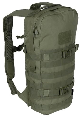 geo-versand Geocaching Rucksack Daypack Olive Molle Modular Klett Verschluss Bundeswehr