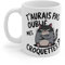 Mug Tasse Animal Chat T'aurais Pas oublié Mes croquettes ? - Humour Féroce pour Amoureux des Chats Mug Size 11oz