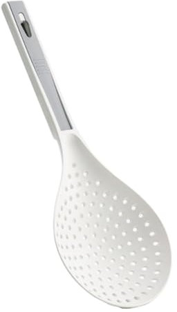 Scolapasta Schiumarola Scolapasta Multifunzionale in Plastica con Manico Resistente al Calore Adatto for Utensili da Cucina per Cucinare in Cucina(Grün)