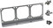 Mounting Bracket Memoty Cooling Fan Mount Bracket For PC Case Memory Heat Sink 8cm Computer Cooling Fan Rack