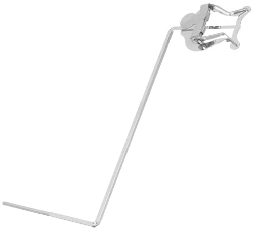 GOOHOCHY Marschgabel für Blasinstrumente Tragbarer Notenclip für Tuba Bariton und Trompete Stabil und Leicht für Musikorganisation Unterwegs