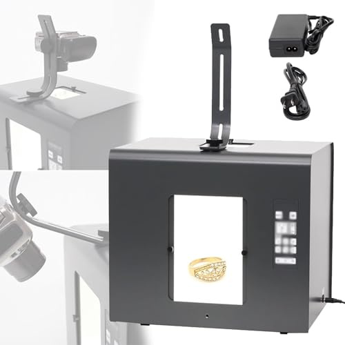 Portable LED Light Tent Photo Studio Box with 6 Light Modes for Product Photography and Display