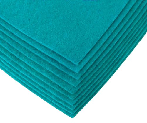 maDDma Bastelfilz Bögen 10er-Pack Flex Filz DIN A4, Stärke 1,5-2mm, Filzplatte, 50 Farben