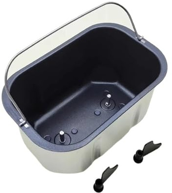 Kompatibel for Centek CT-1415 Bifinett KH1170 Prima ABM6 Brotbackautomat + 2 Ersatzklingen for Brotbackautomat