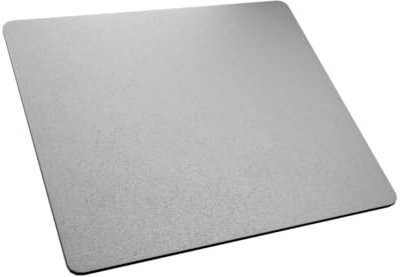 rhinocables Fabric Gaming Mouse Mat, 5mm Thick Gaming Mouse Pad, Non-Slip Foam Mousepad, 260 x 220 x 5mm (Grey)