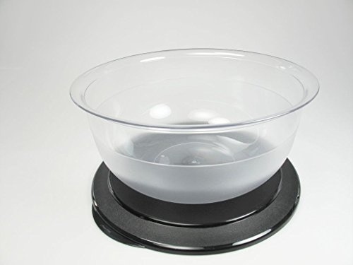 TUPPERWARE Tafelperle 6,0L schwarz OHNE RAND Maxi Schale Servieren Classic Royal