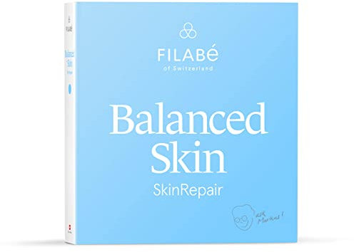 Balanced Skin – Zur Vorbeugung von Hautproblemen. Verfeinert die Poren. Packung für 28 Tage. Vegan und ohne Zusatzstoffe – Swiss made by Filabé of Switzerland