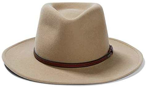 Stetson Bozeman Crushable Outdoor Wool Felt Hat, Mushroom