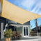 HENG FENG Toldo Vela de Sombra HDPE Rectangular 4x6m Protección Rayos UV Resistente Transpirable para Terraza Patio Exterior Jardín Color Arena