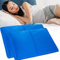 CUQOO 2 Pack Cooling Pillow Pad – Reusable Gel Cooling Pillow Insert for Hot Flushes, Night Sweats, Fever & Migraine Relief – Foldable Gel Sleep Pad for Cooler Restful Nights & Summer Comfort