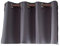 Anawakia Kurzstores Gardinen Vorhänge Vorhang Schals Kurz Blickdicht mit Ösen Scheibengardine Scheibengardine Blickdicht Vorhänge BxH 74 x 46 cm (Grau)