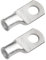 SELTERM 2 AWG 3/8 Stud (Wide Pad)(2 pcs) UL Marine Grade Battery Terminal Connectors Tinned Copper Battery Cable Lugs 2 Gauge Wire Connectors Electrical Battery Cable Ends Ring Terminals Lugs