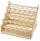 rongweiwang Modelo de Pintura Organizador de Madera Multi-Capa Pigmento Estante Exquisito Pinturas Contenedor DIY Pigmentos Estante con múltiples Ranuras, Tipo 1