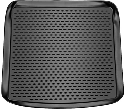 ELMASLINE 3D Gummi Kofferraumwanne für Skoda Fabia 3 Kombi 2014-2021 | Kofferraummatte Kofferraumabdeckung Zubehör | Passt Nicht auf den doppelten Ladeboden!!