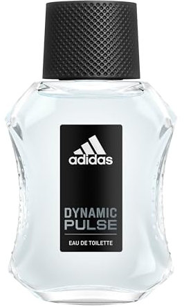 adidas Dynamic Pulse Eau de Toilette 50,3 ml (confezione da 1), note di menta, mela e legno, profumo da uomo, lunga durata, profumo sportivo, formato da viaggio