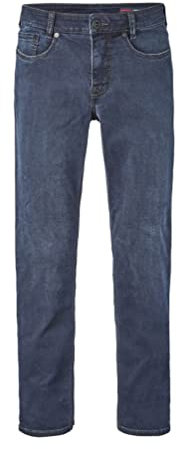 Paddocks Herren 5-Pocket Slim-Fit Jeans, Pipe (801996329000), Farbe:Blue Black Stone use (5741), Größe:W38, Länge:L28
